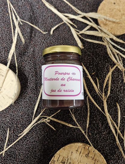 Moutarde Pourpre® - 100g - Pot verre