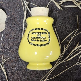 Pot grès Jaune vide