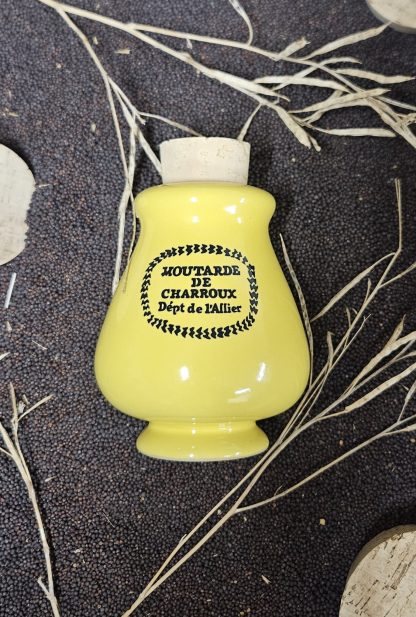 Pot grès Jaune vide